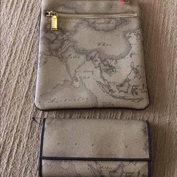 Alviero martini Map bag with wallet - Picture 1 of 7